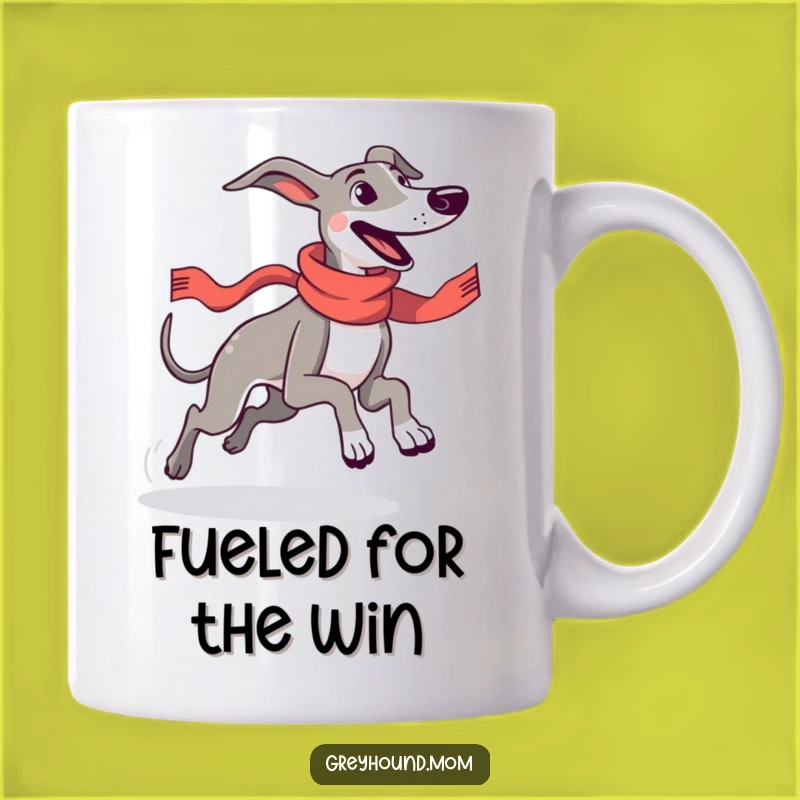 Funny Greyhound Speed Mug - Joyful Dog Runner Gift for Fast Humor Lovers