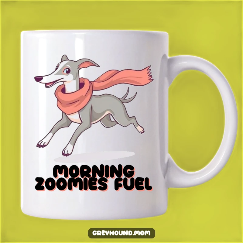Funny Elegant Greyhound Mug - Graceful Runner Gift for Dog Lovers