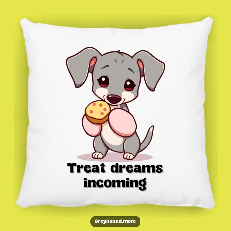 Funny Greyhound Oven Mitts Pillow - Comfy & Treat Loving Home Decor