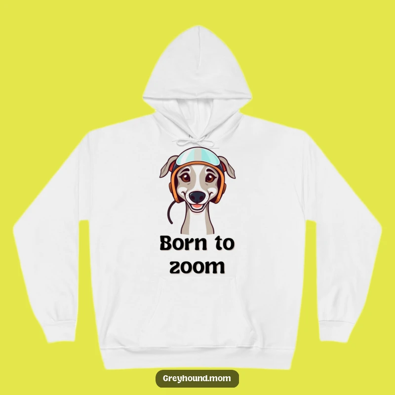 Funny Greyhound Hoodie - Cozy Racer Sweatshirt, The Perfect Funny Gift