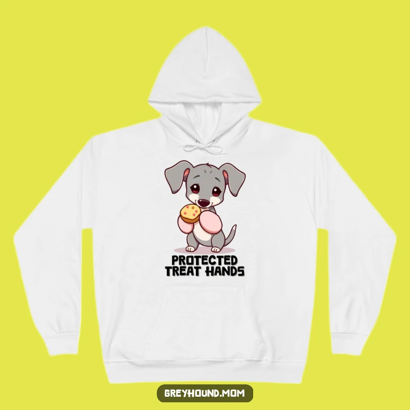 Cozy Funny Greyhound Oven Mitts Hoodie - Warm & Treat Loving Gift