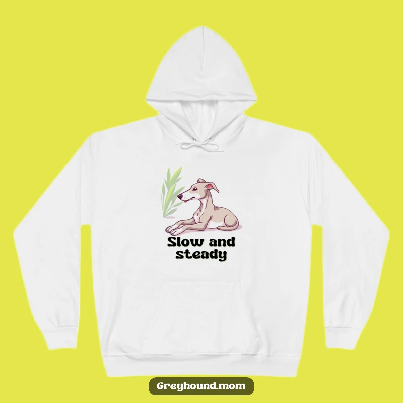 Cozy Funny Greyhound Sun Hoodie - Relaxed Dog Lover Gift!