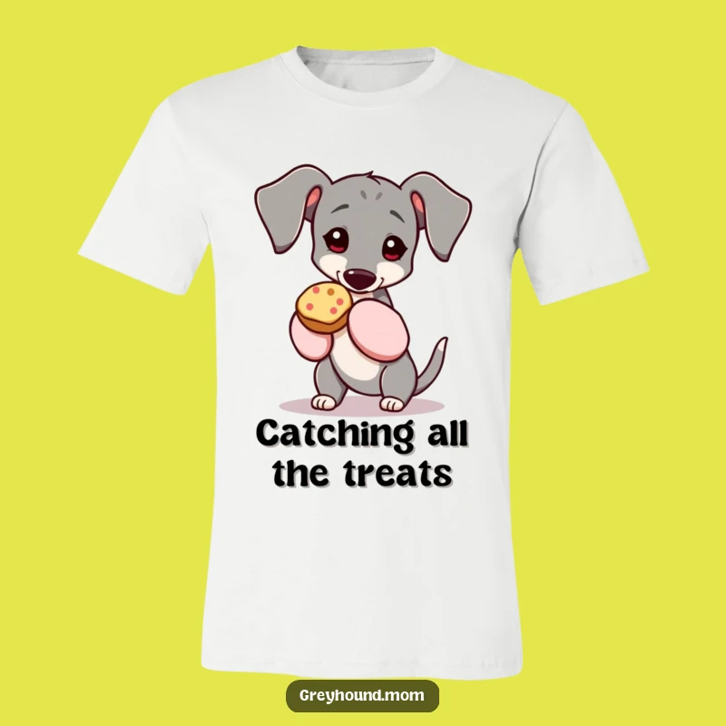 Funny Greyhound Oven Mitts T-Shirt - Hilarious Dog Treat Apparel